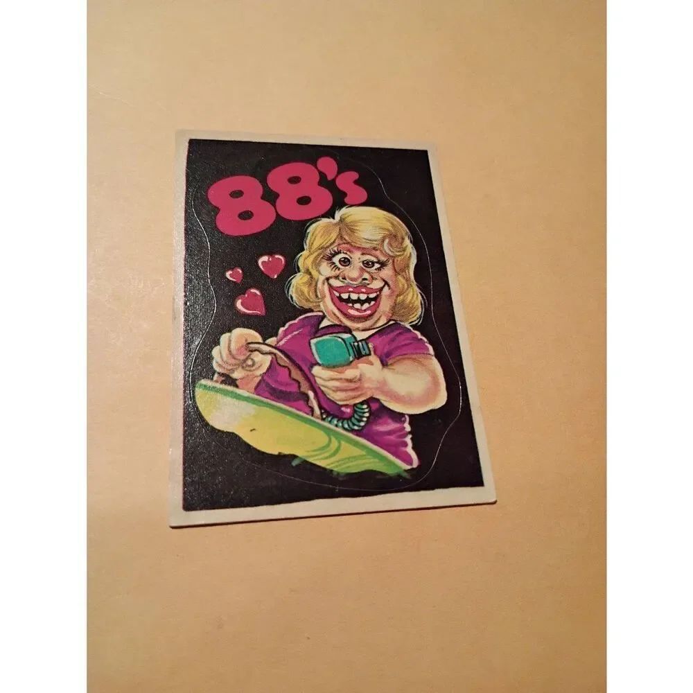 Vintage 1978 Donruss CB Convoy Sticker Trading Card CB Dictionary 88s
